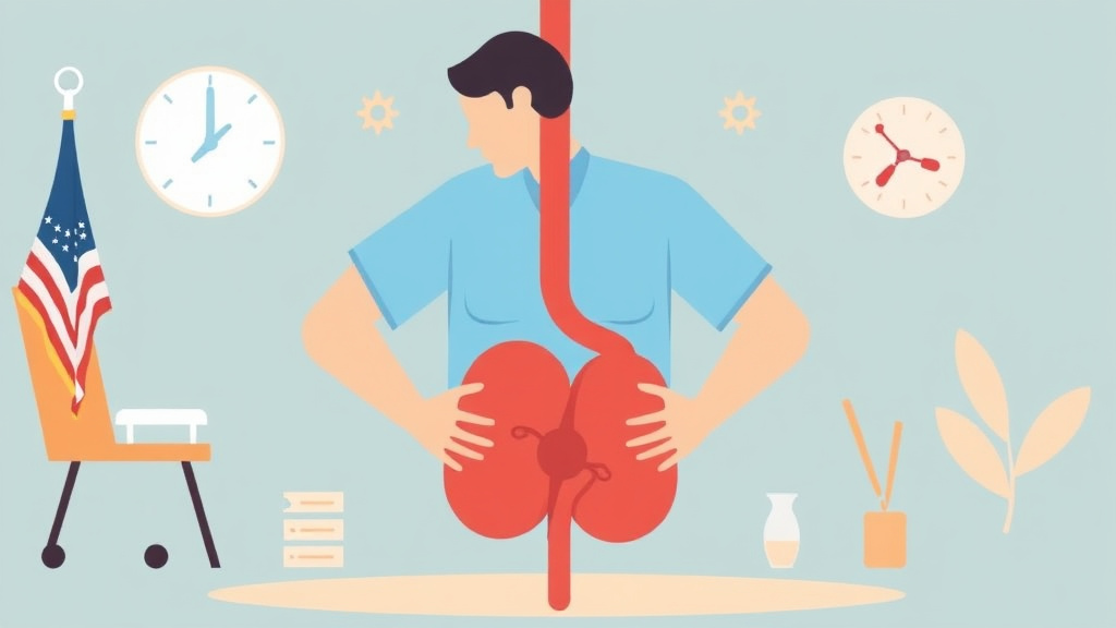 Visual overview of VA Disability for Gallbladder Disease: Rating Criteria, Evidence, and Claim Strategy with key concepts highlighted