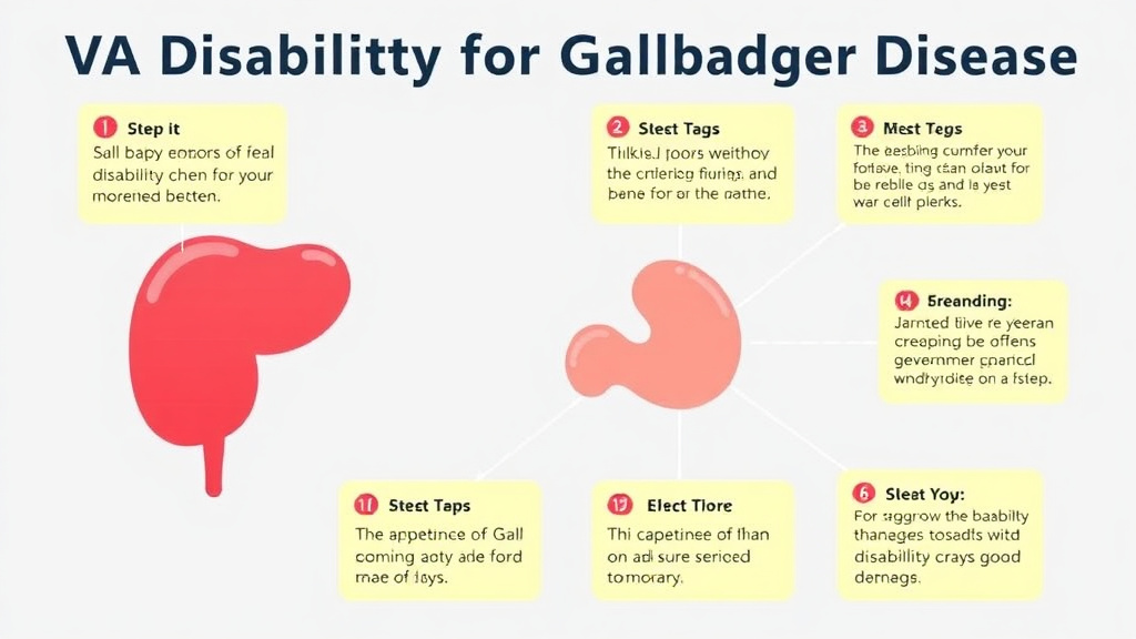 Practical checklist visual for VA Disability for Gallbladder Disease: Rating Criteria, Evidence, and Claim Strategy