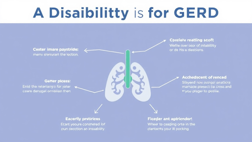Hands-on guide visualization for VA Disability for GERD: Rating Criteria, Evidence, and Claim Strategy