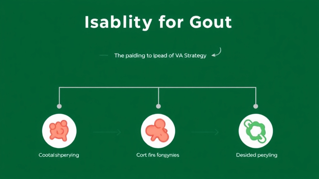 Practical workflow diagram for VA Disability for Gout: Rating Criteria, Evidence, and Claim Strategy
