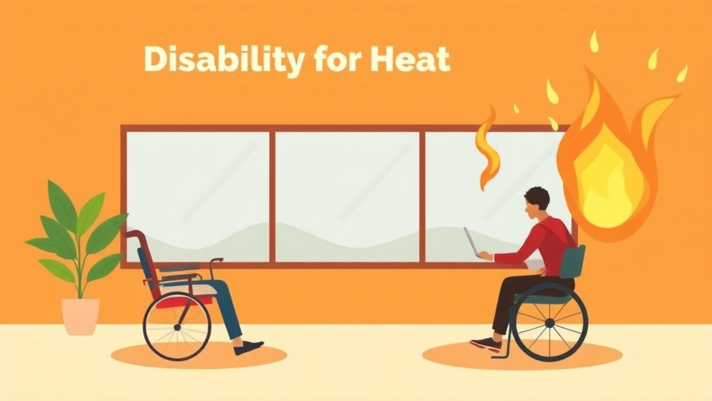 Illustration showing key concepts related to va disability for heat stroke residuals: rating criteria, evidence, and claim strategy