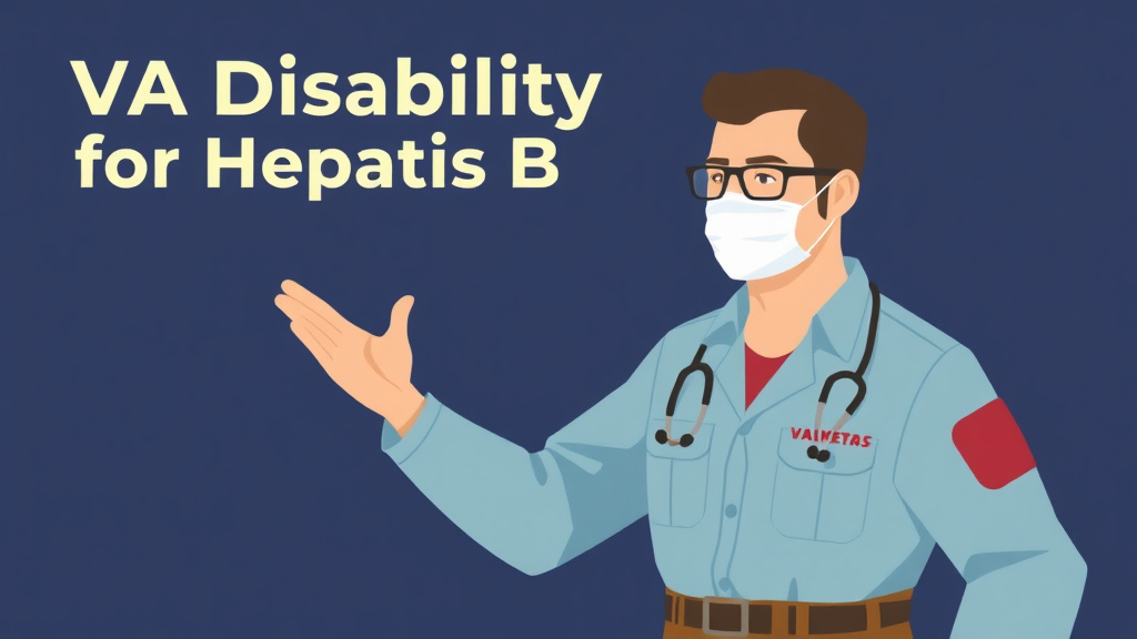 Detailed visual representation of VA Disability for Hepatitis B: Rating Criteria, Evidence, and Claim Strategy