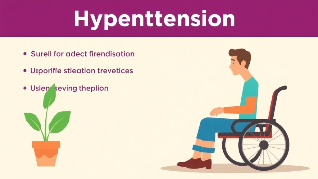Clear illustration of VA Disability for Hypertension: Rating Criteria, Evidence, and Claim Strategy with supporting details