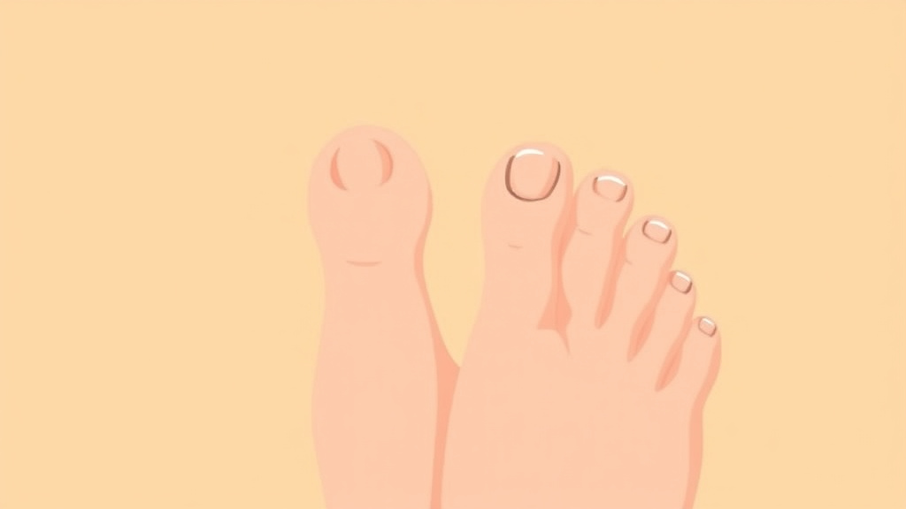 Illustration showing key concepts related to va disability for ingrown toenails chronic: rating criteria, evidence, and claim strategy