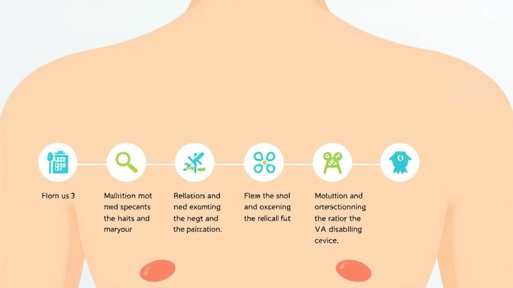 Visual guide for practical steps in va disability for keloid scarring: rating criteria, evidence, and claim strategy