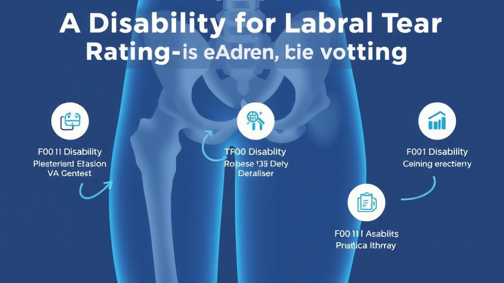 Visual guide for practical steps in va disability for labral tear hip: rating criteria, evidence, and claim strategy