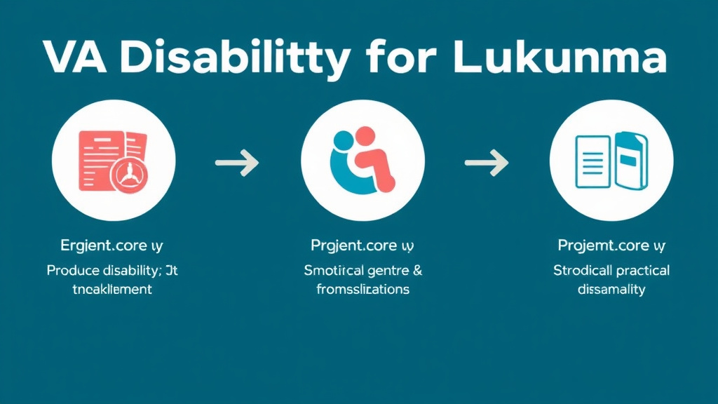 Step-by-step visual guide for implementing VA Disability for Leukemia: Rating Criteria, Evidence, and Claim Strategy