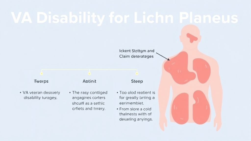 Practical workflow diagram for VA Disability for Lichen Planus: Rating Criteria, Evidence, and Claim Strategy