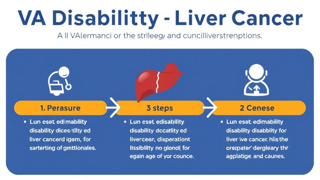 Visual guide for practical steps in va disability for liver cancer: rating criteria, evidence, and claim strategy