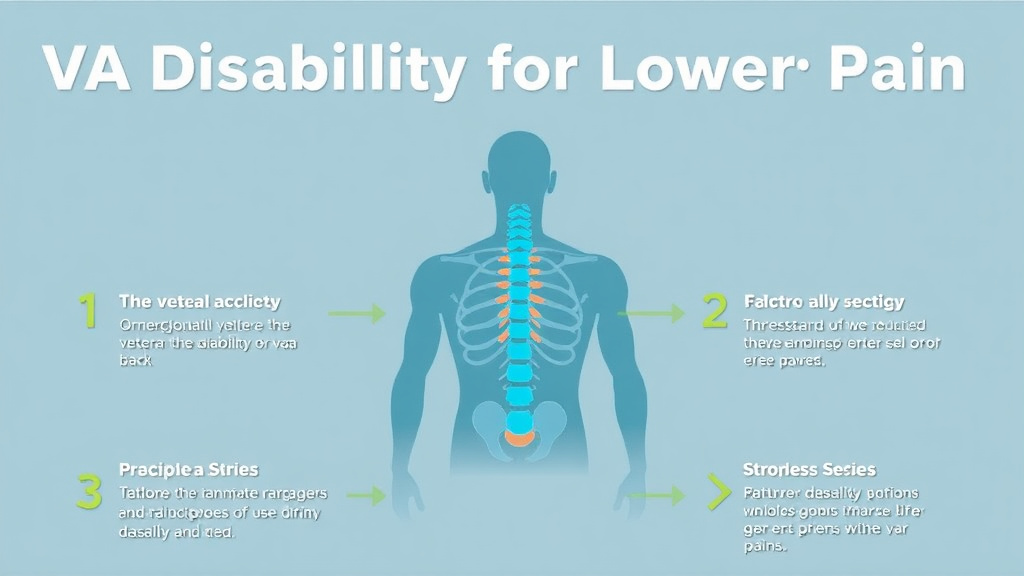 Real-world application diagram for VA Disability for Lower Back Pain: Rating Criteria, Evidence, and Claim Strategy