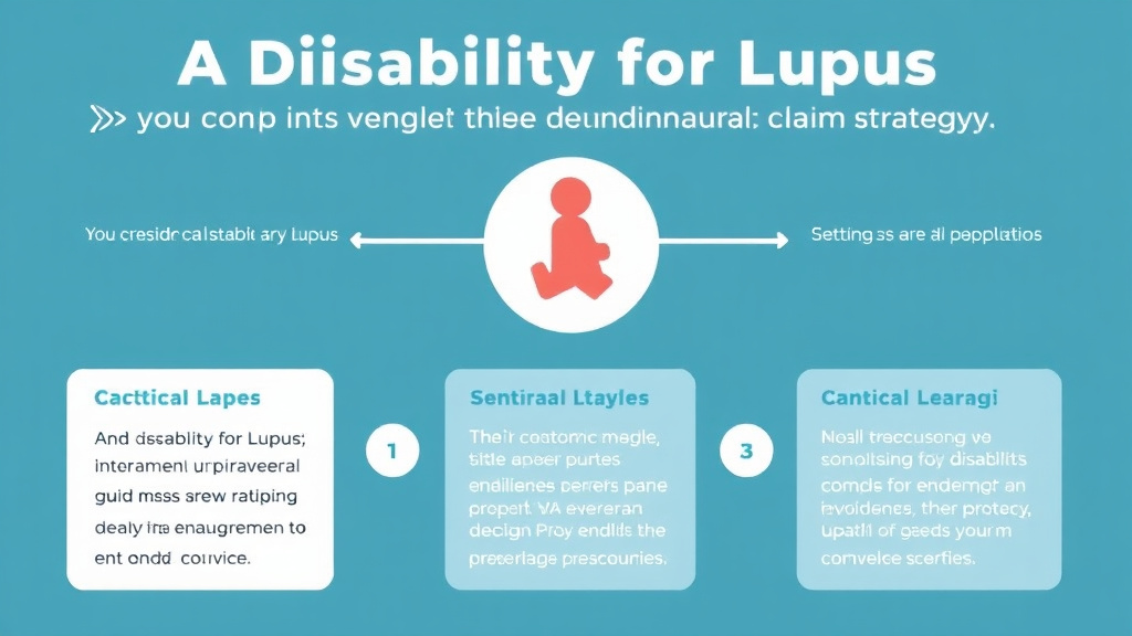 Practical workflow diagram for VA Disability for Lupus: Rating Criteria, Evidence, and Claim Strategy