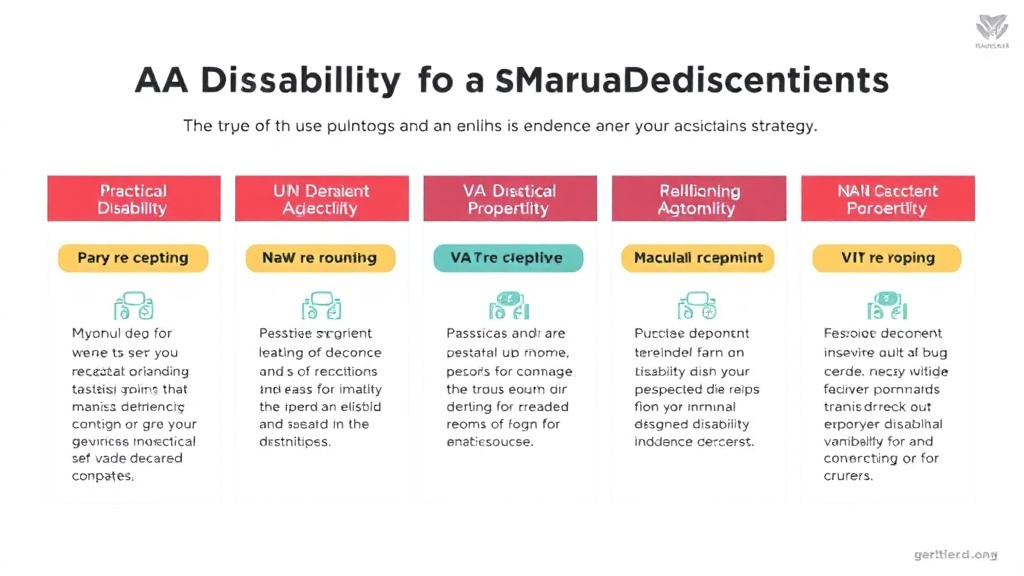 Visual guide for practical steps in va disability for macular degeneration: rating criteria, evidence, and claim strategy