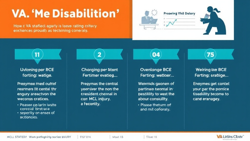 Visual guide for practical steps in va disability for mcl injury: rating criteria, evidence, and claim strategy