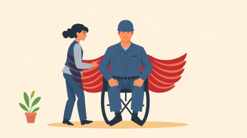 Illustration showing key concepts related to va disability for mixed connective tissue disease: rating criteria, evidence, and claim strategy