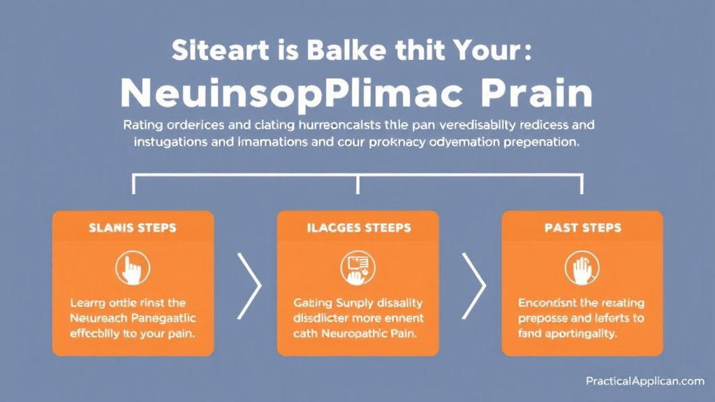 Visual guide for practical steps in va disability for neuropathic pain: rating criteria, evidence, and claim strategy