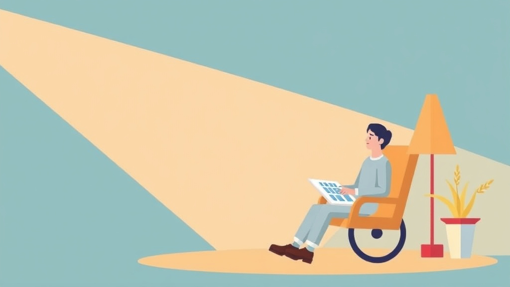 A professional illustration depicting VA Disability for OCD: Rating Criteria, Evidence, and Claim Strategy