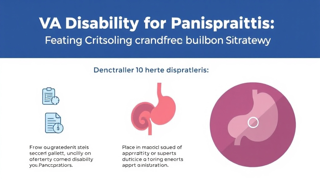 Visual guide for practical steps in va disability for pancreatitis: rating criteria, evidence, and claim strategy