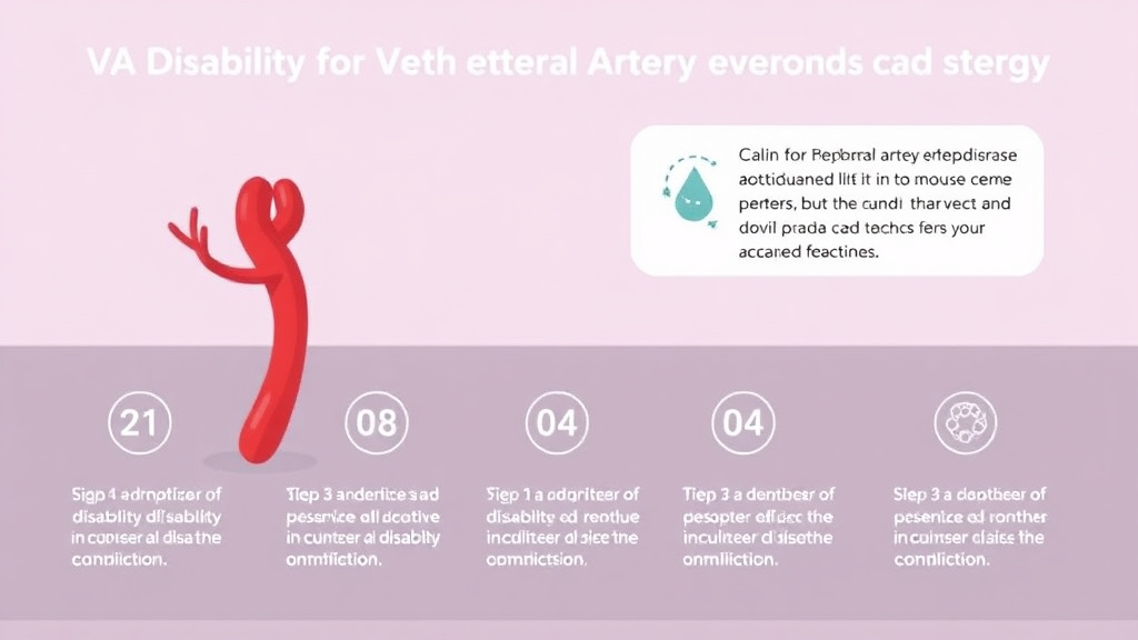 Visual guide for practical steps in va disability for peripheral artery disease: rating criteria, evidence, and claim strategy