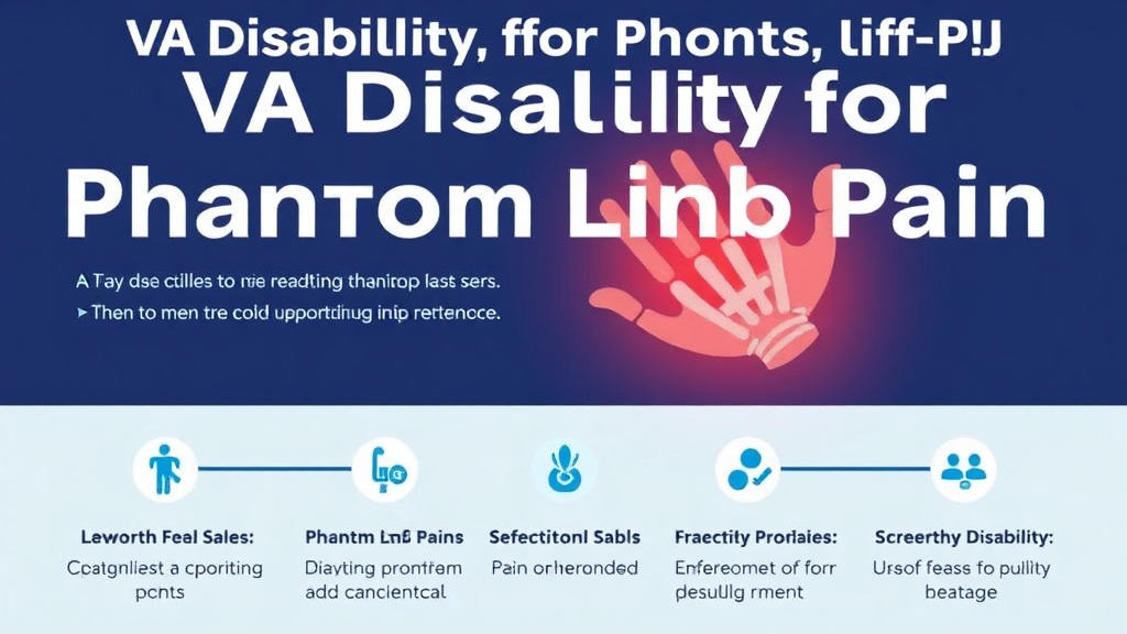 Visual guide for practical steps in va disability for phantom limb pain: rating criteria, evidence, and claim strategy