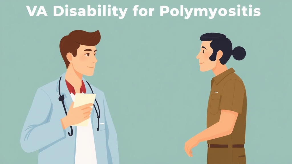 Conceptual diagram showing how VA Disability for Polymyositis: Rating Criteria, Evidence, and Claim Strategy works in practice