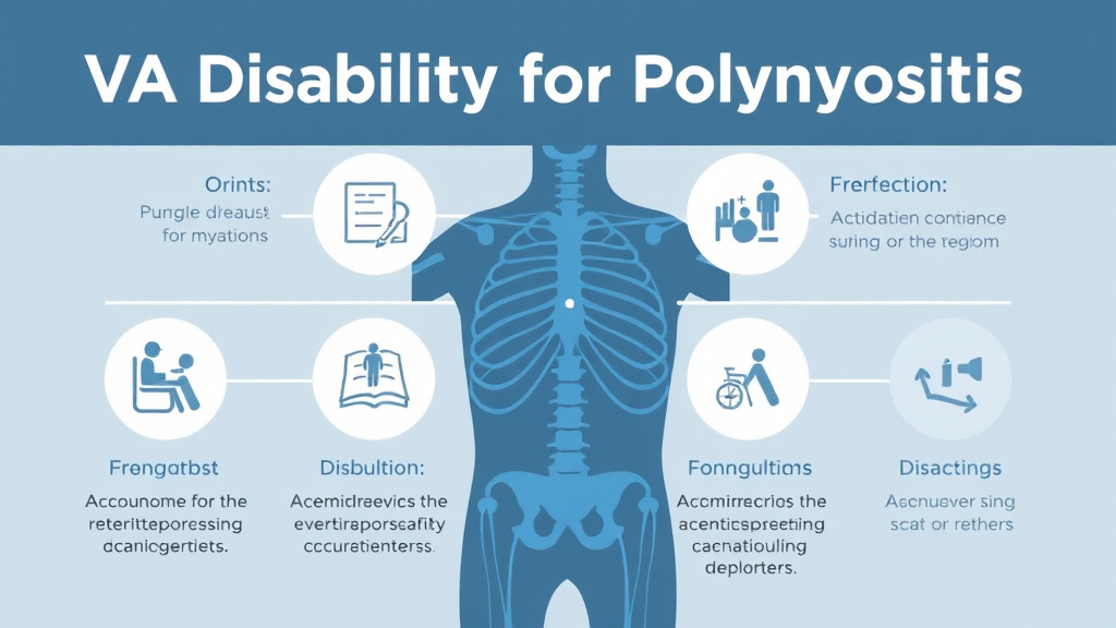 Hands-on guide visualization for VA Disability for Polymyositis: Rating Criteria, Evidence, and Claim Strategy