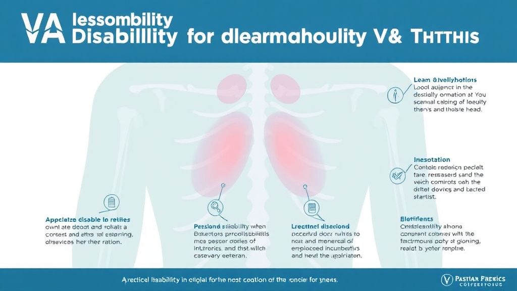 Visual guide for practical steps in va disability for rheumatoid arthritis: rating criteria, evidence, and claim strategy
