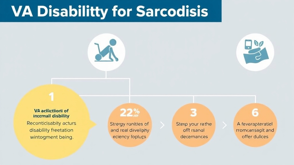 Visual guide for practical steps in va disability for sarcoidosis: rating criteria, evidence, and claim strategy