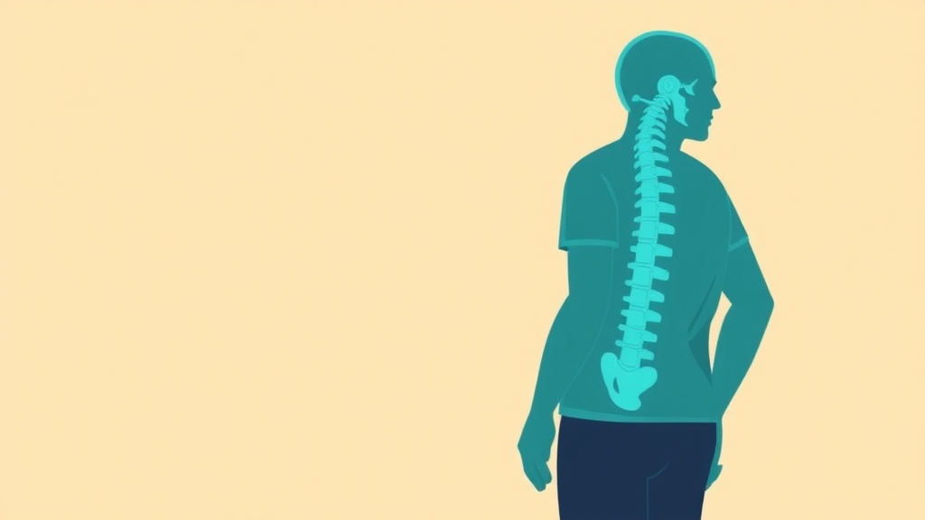 Illustration showing key concepts related to va disability for scoliosis: rating criteria, evidence, and claim strategy