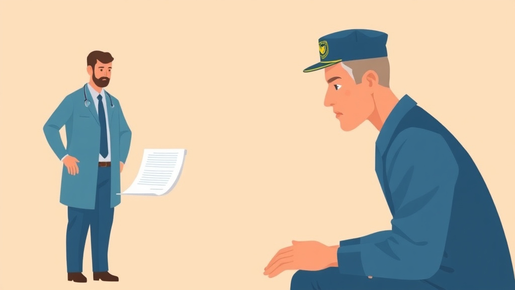 A professional illustration depicting VA Disability for Sinusitis: Rating Criteria, Evidence, and Claim Strategy