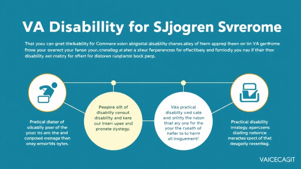Visual guide for practical steps in va disability for sjogren syndrome: rating criteria, evidence, and claim strategy