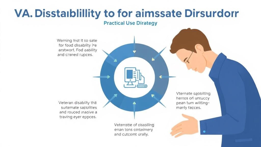 Visual guide for practical steps in va disability for substance use disorder: rating criteria, evidence, and claim strategy