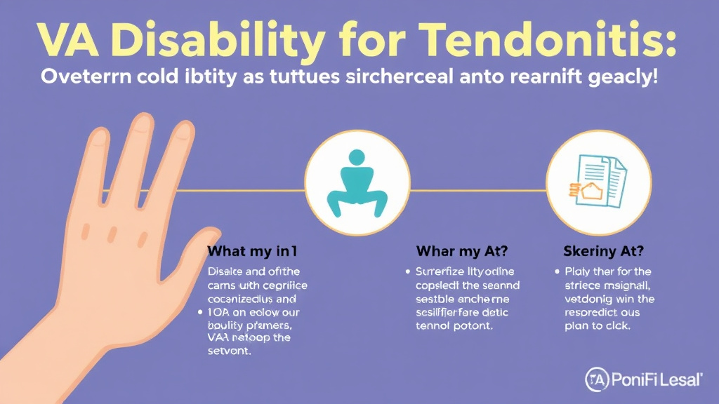 Implementation roadmap for VA Disability for Tendonitis General: Rating Criteria, Evidence, and Claim Strategy with actionable steps