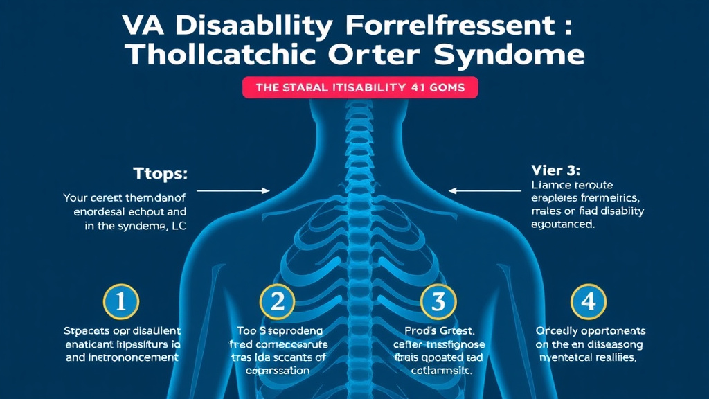 Visual guide for practical steps in va disability for thoracic outlet syndrome: rating criteria, evidence, and claim strategy
