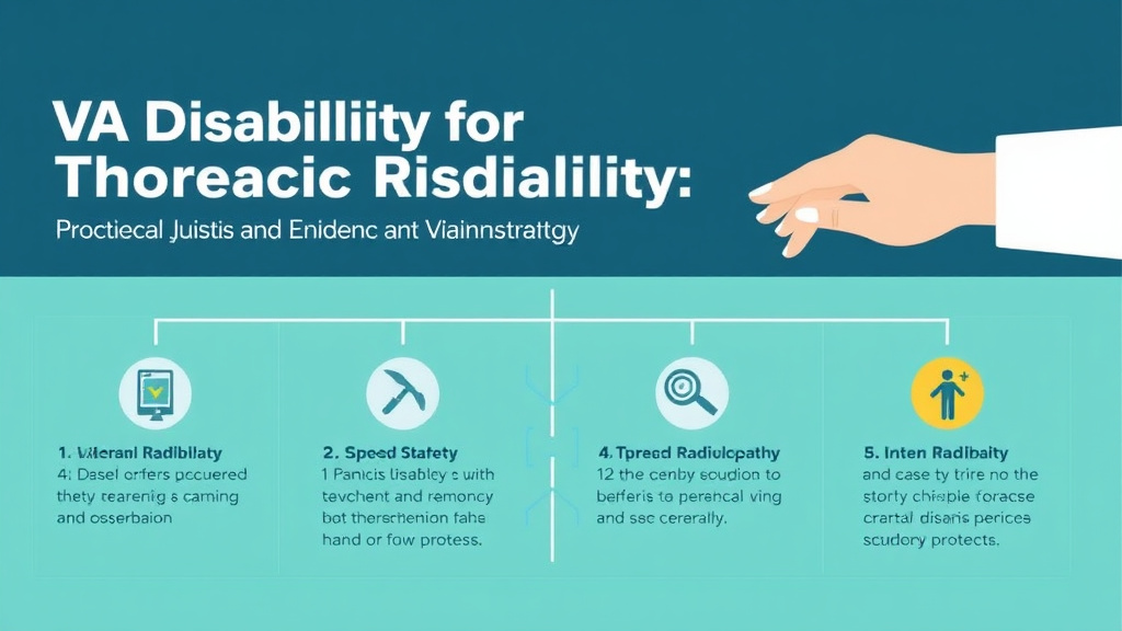 Visual guide for practical steps in va disability for thoracic radiculopathy: rating criteria, evidence, and claim strategy