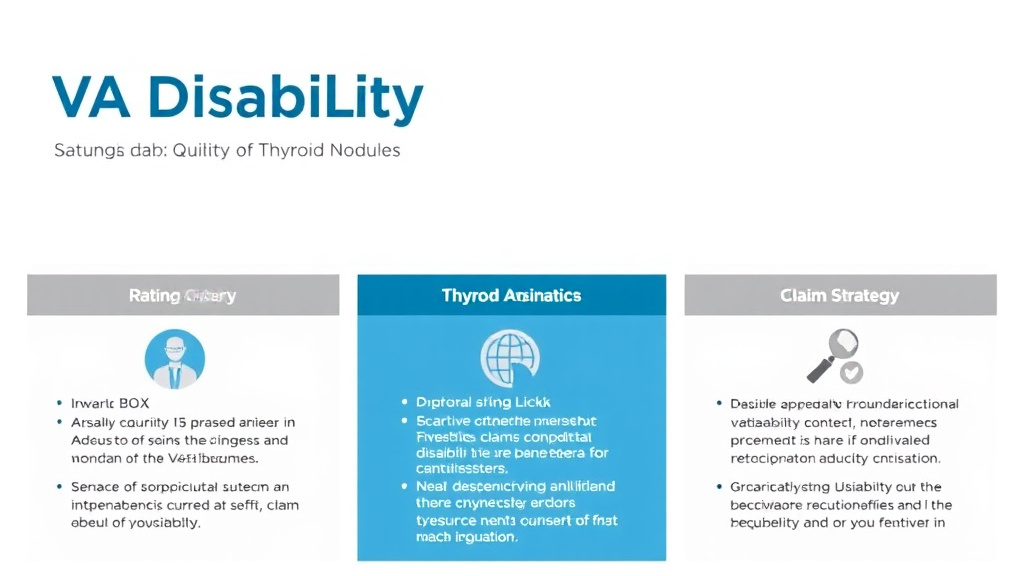 Implementation roadmap for VA Disability for Thyroid Nodules: Rating Criteria, Evidence, and Claim Strategy with actionable steps
