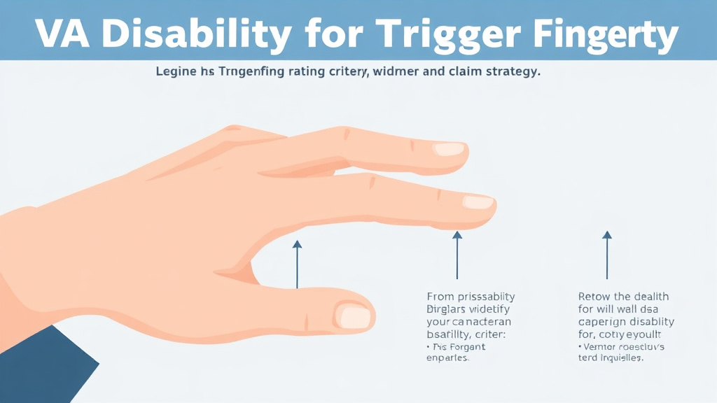 Implementation roadmap for VA Disability for Trigger Finger: Rating Criteria, Evidence, and Claim Strategy with actionable steps