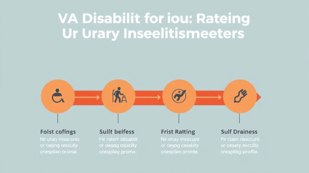 Visual guide for practical steps in va disability for urinary incontinence: rating criteria, evidence, and claim strategy