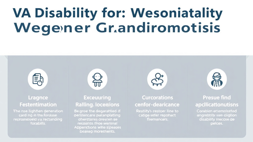 Visual guide for practical steps in va disability for wegener granulomatosis: rating criteria, evidence, and claim strategy