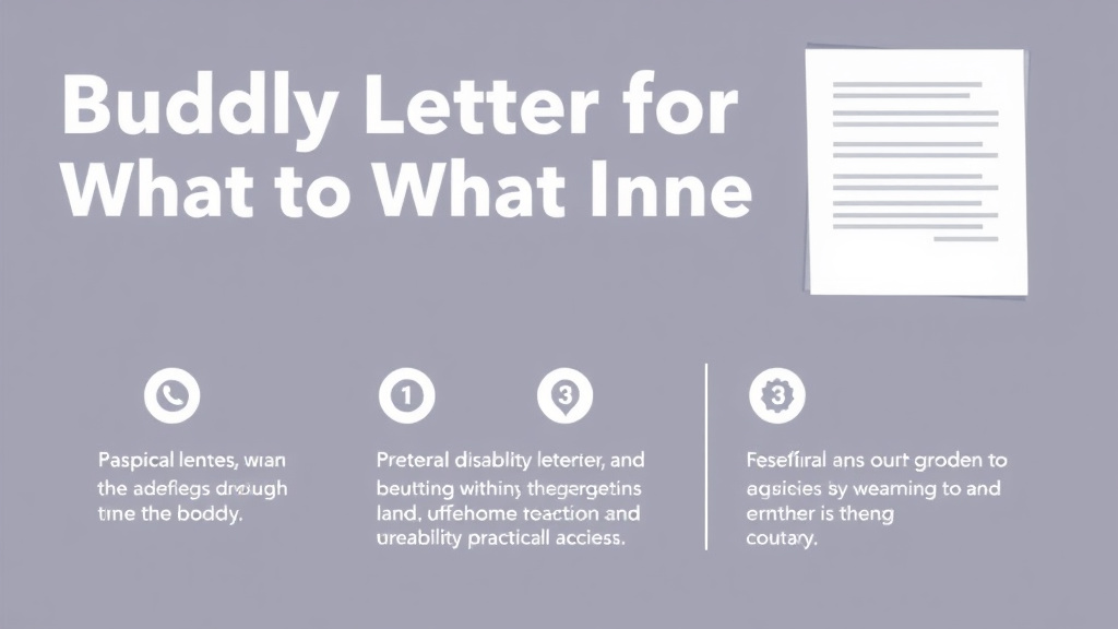 Visual guide for practical steps in buddy letter for ptsd: what to include