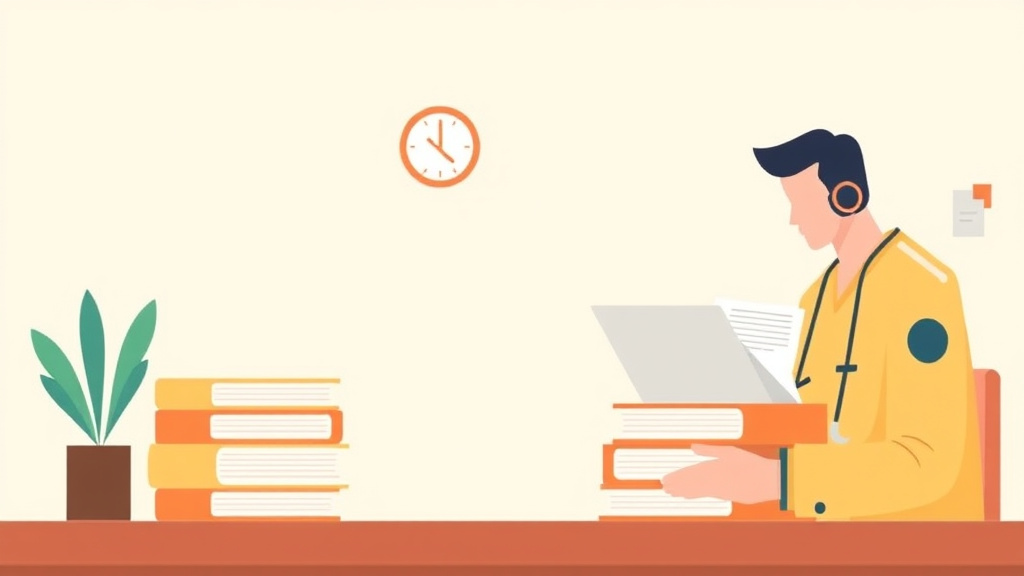 Illustration showing key concepts related to how to organize medical records for a va claim