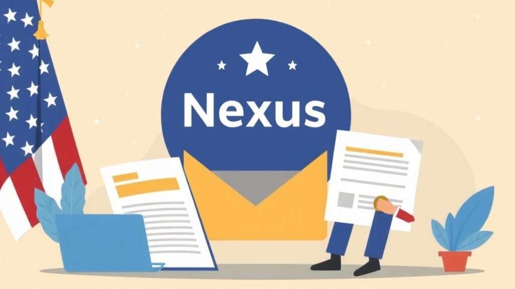 Illustration showing key concepts related to nexus letter complete guide: templates, tips, and providers