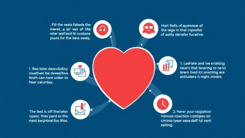 Visual guide for practical steps in nexus letter for heart condition claims
