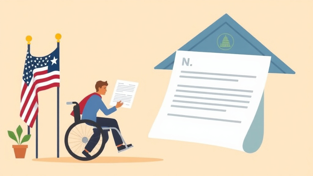 Illustration showing key concepts related to nexus letter for secondary conditions
