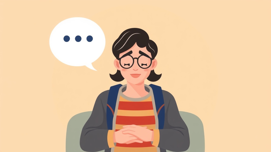 Illustration showing key concepts related to personal statement for migraine claims