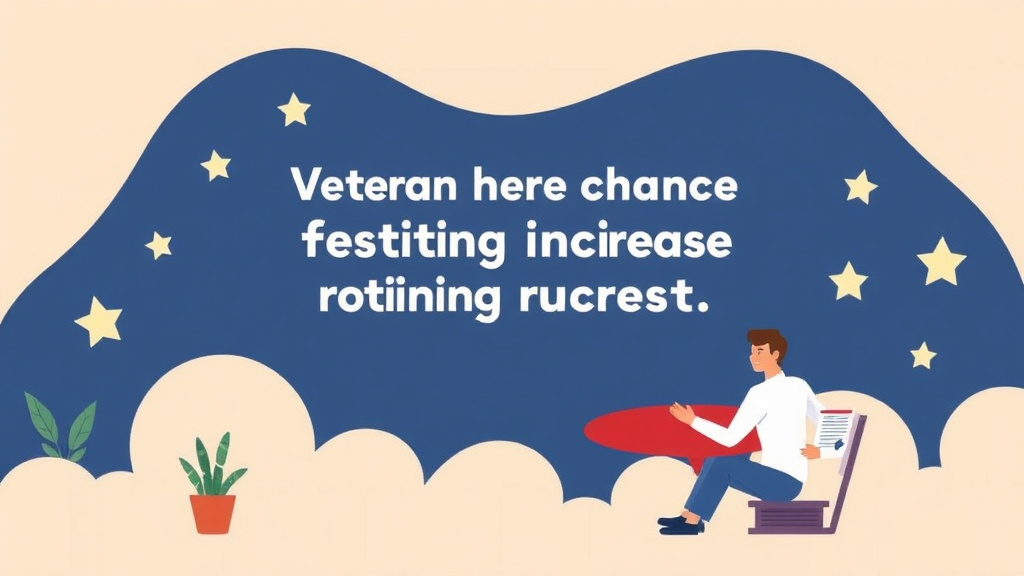 Illustration showing key concepts related to personal statement for rating increase