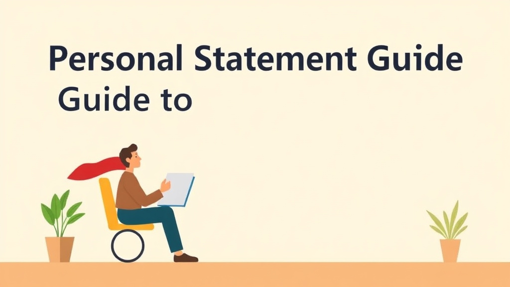 Illustration showing key concepts related to personal statement guide for va claims