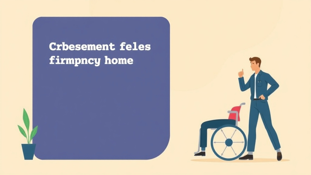 Illustration showing key concepts related to personal statement template for va claims