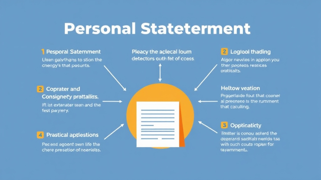 Visual guide for practical steps in personal statement template for va claims