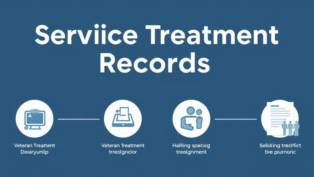 Visual guide for practical steps in service treatment records: what they are and how to get them