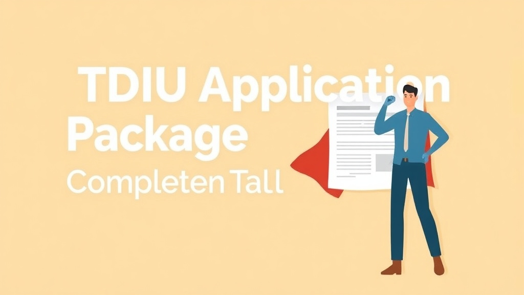 Illustration showing key concepts related to tdiu application package: complete evidence guide